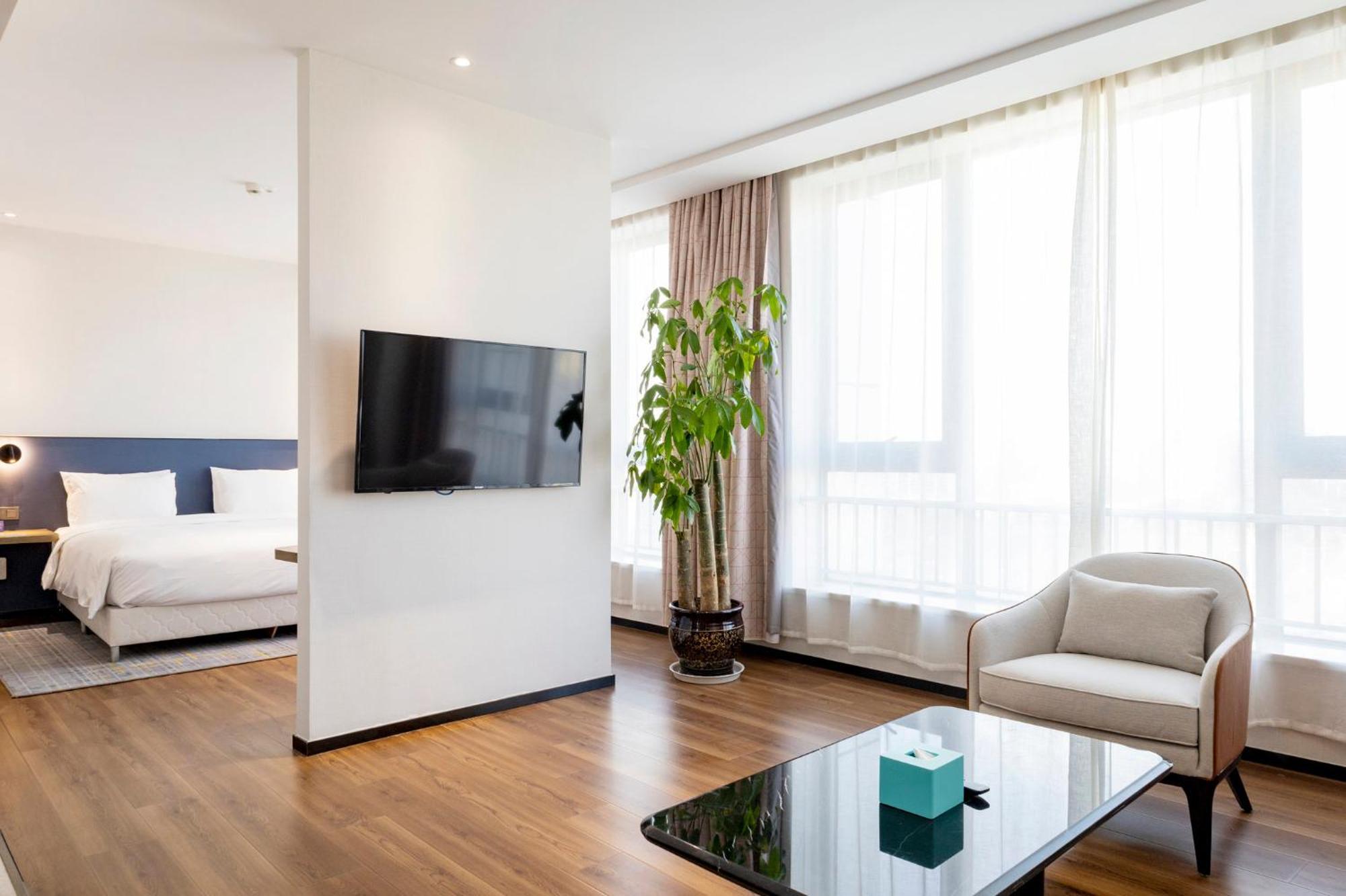 Holiday Inn Express Lanzhou New Area By Ihg Exterior foto
