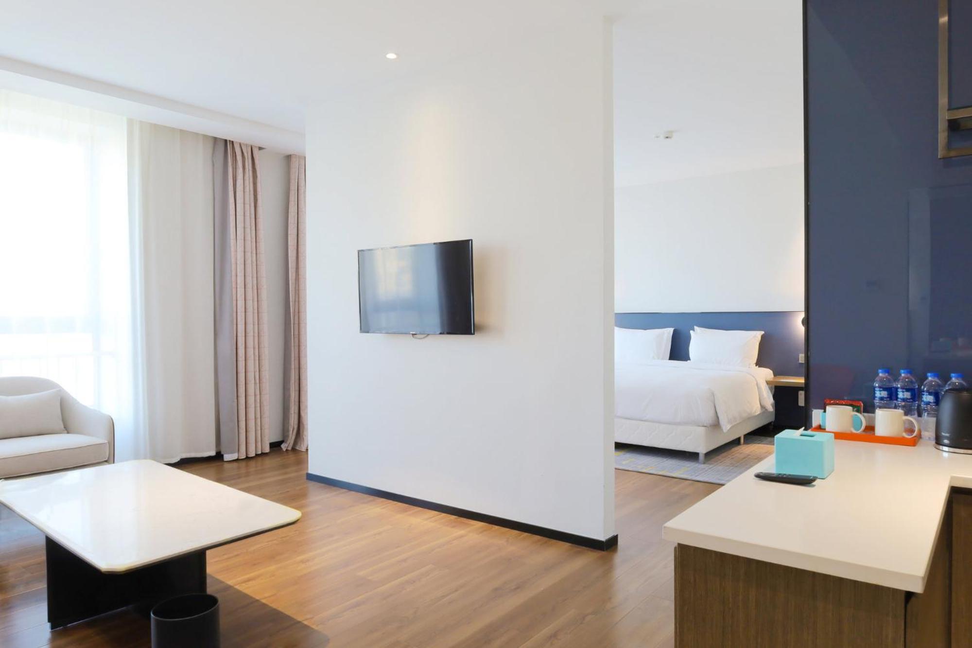 Holiday Inn Express Lanzhou New Area By Ihg Exterior foto